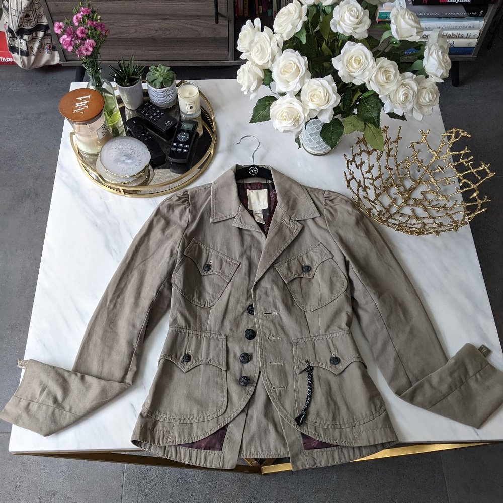 Diesel green blazer size XS